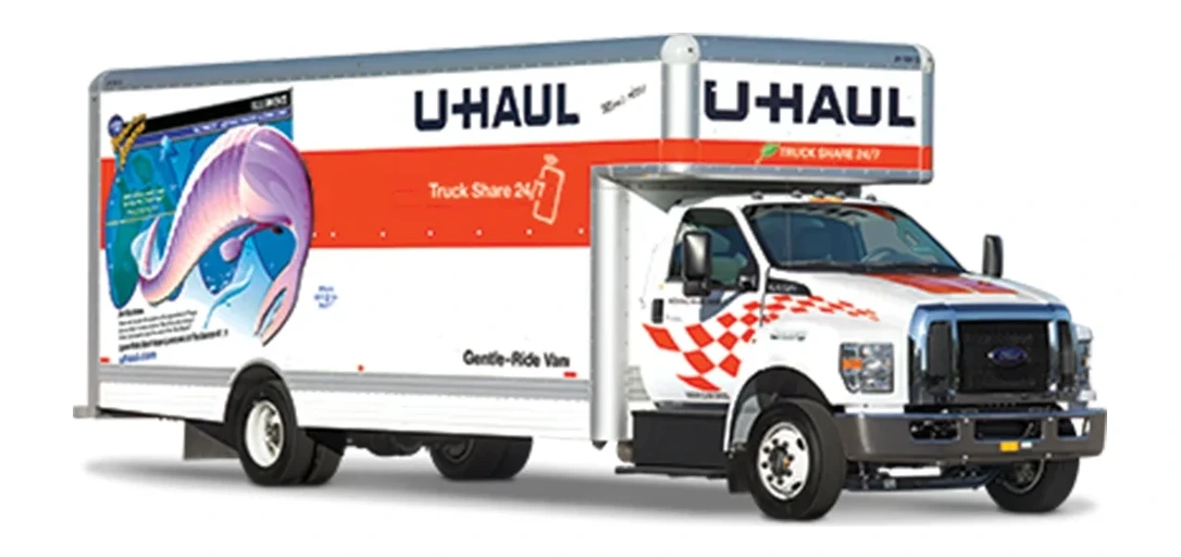 U-Haul 26-foot moving truck, representative equipment image